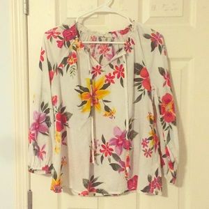Floral blouse 🌸🌼🌻